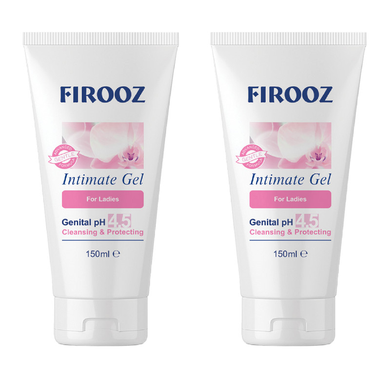 ژل بهداشتی بانوان فیروز مدل Ladies Intimate حجم 150 میلی لیتر بسته 2 عددی