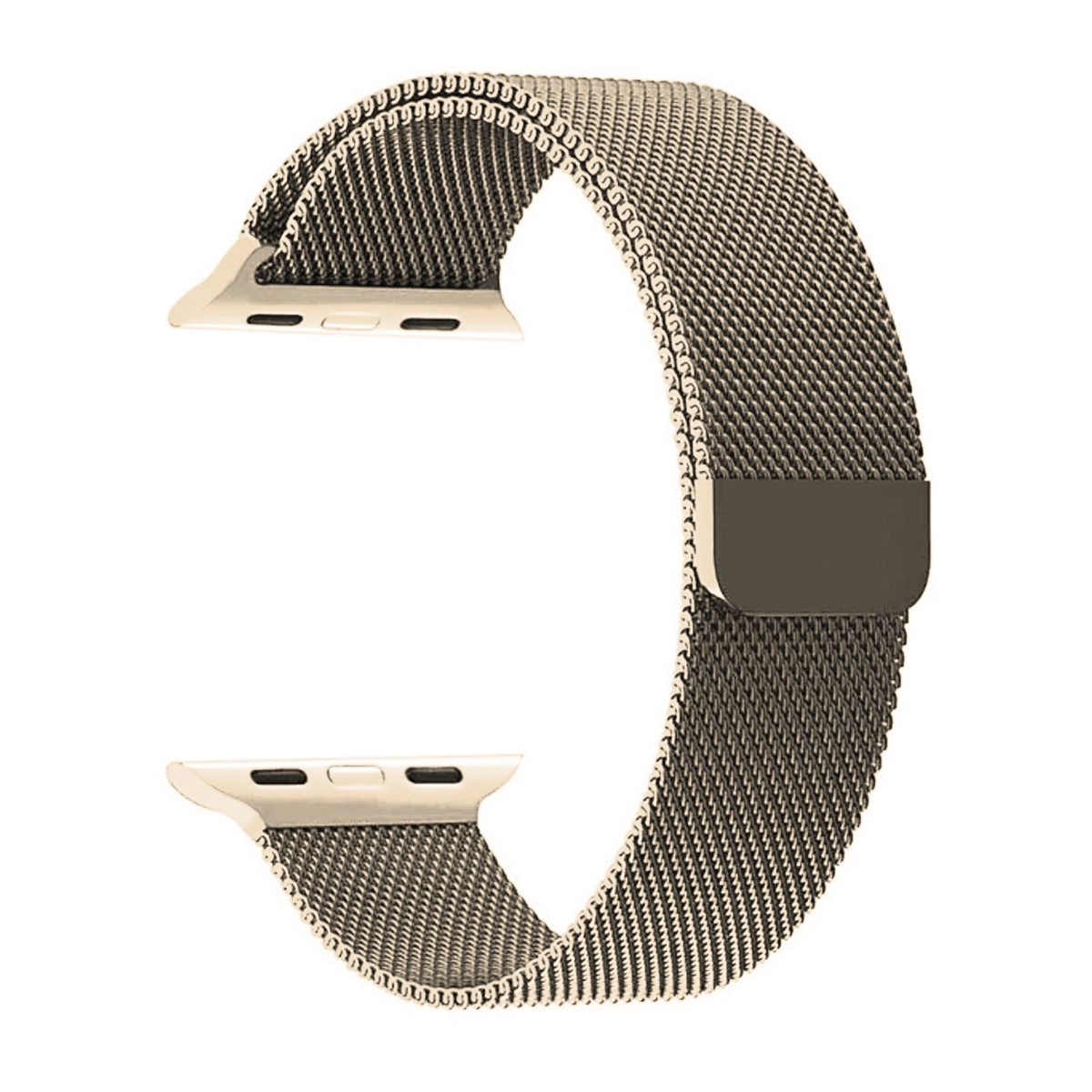 بند ساعت هوشمند اپل واچ 42/44/45 میلی متری مدل Milanese-طلایی