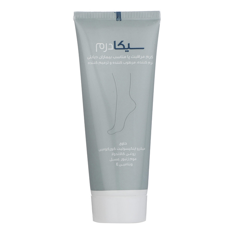کرم مراقبت پای بیماران دیابتی سیکادرم مدل Repairing حجم 75 میلی لیتر کرم مراقبت پای بیماران دیابتی سیکادرم مدل Repairing حجم 75 میلی لیتر