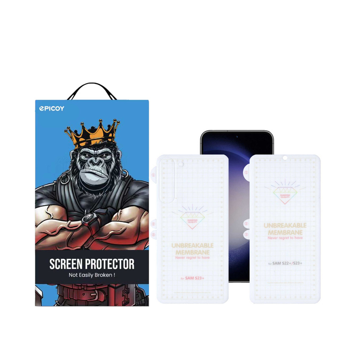 گلس گوشی سامسونگ گلکسی S23 پلاس اپیکوی مدل Hydrogel -بی رنگ شفاف