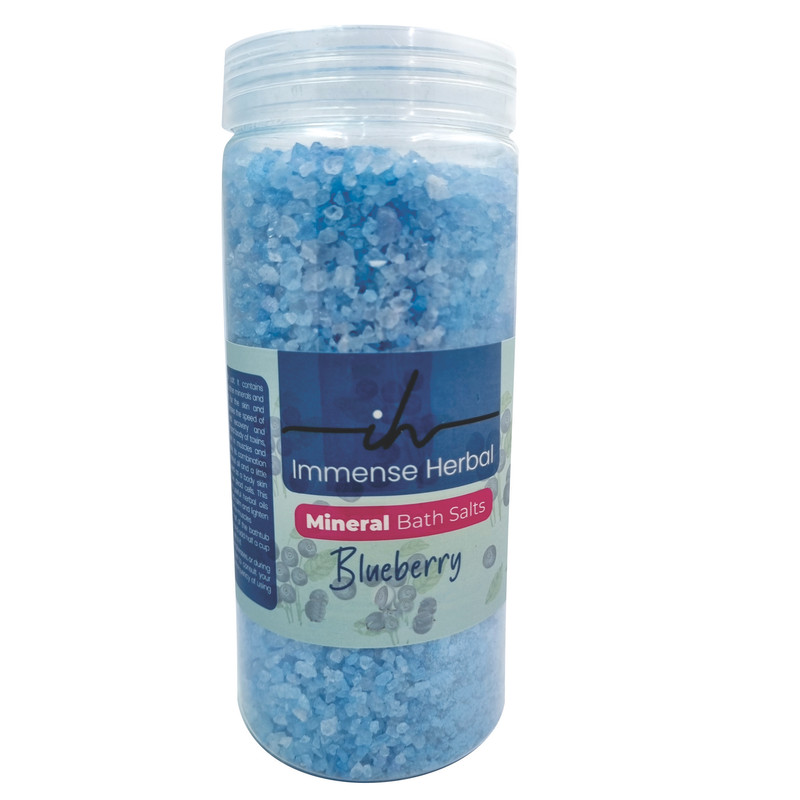 نمک حمام ایمنس هربال مدل بلوبری کد newsense وزن 750 گرم نمک حمام ایمنس هربال مدل بلوبری کد newsense وزن 750 گرم