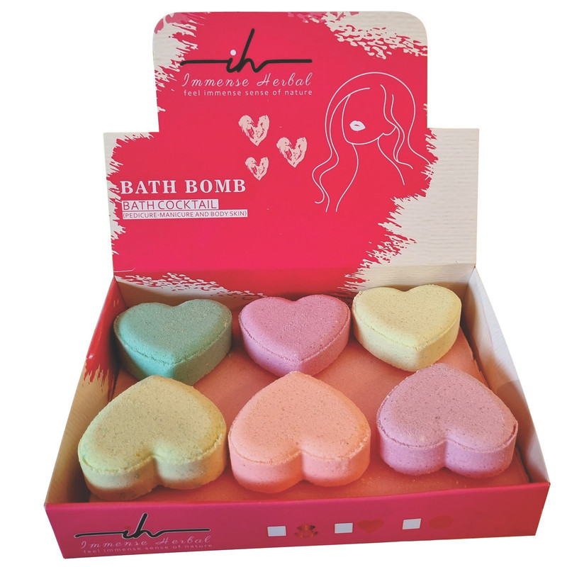 کوکتل پدیکور ایمنس هربال مدل HEARTIX وزن 480 گرم بسته 6 عددی