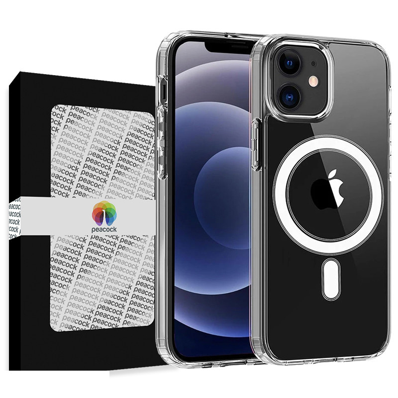 کاور گوشی موبایل اپل iPhone 11 پیکوک مدل Clear Magsafe