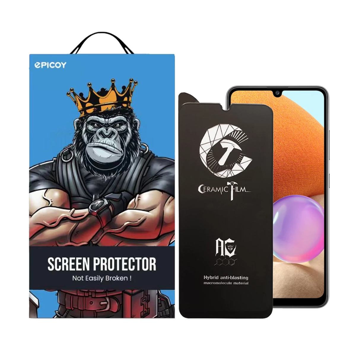 گلس گوشی شیائومی Poco X3 /X3 NFC /X3 Pro /Mi10T Lite 5G /Redmi Note 9 Pro 5G /Mi10i 5G اپیکوی مدل CR7-M  -مشکی مات