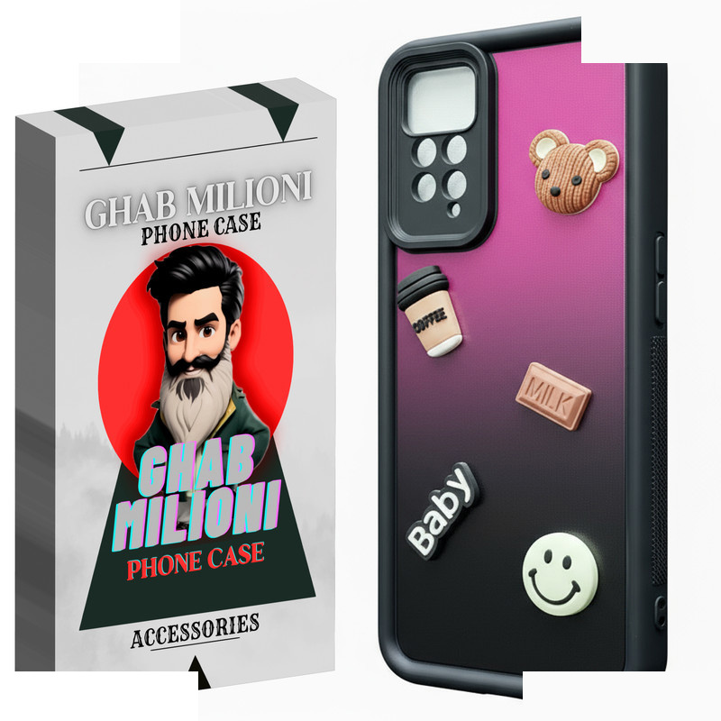 کاور قاب میلیونی مدل BABY مناسب برای گوشی موبایل شیائومی REDMI NOTE 11 PRO