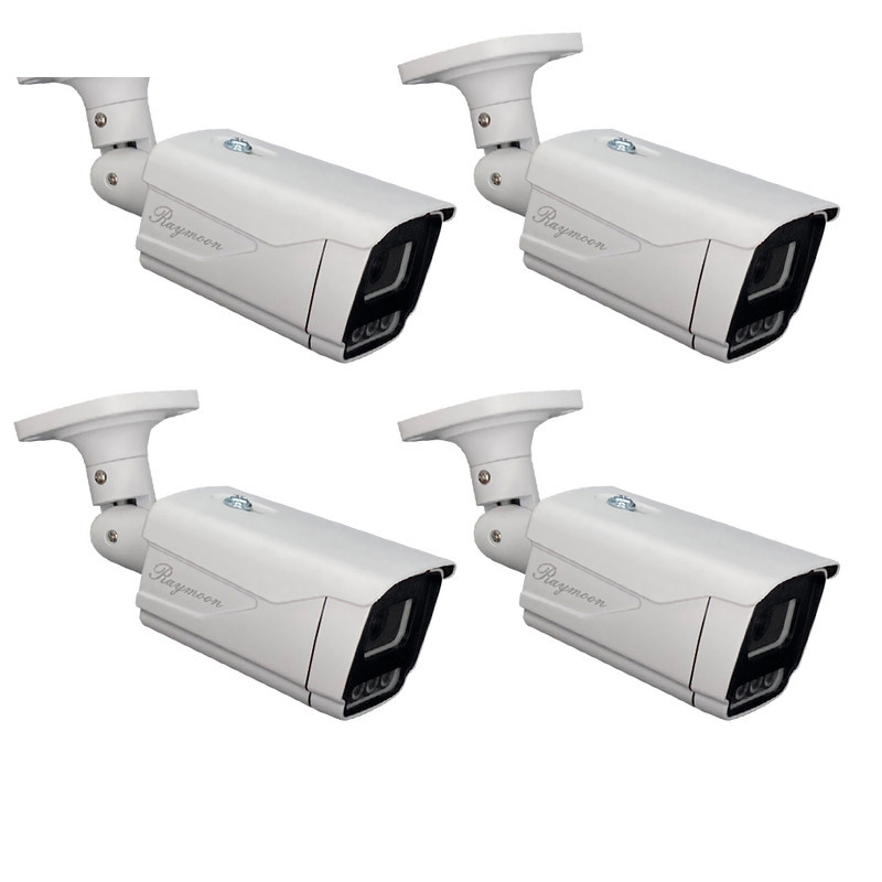 دوربین مداربسته تحت شبکه رایمون مدل پنج مگاپیکسل کد 8312-POE بسته چهار عددی