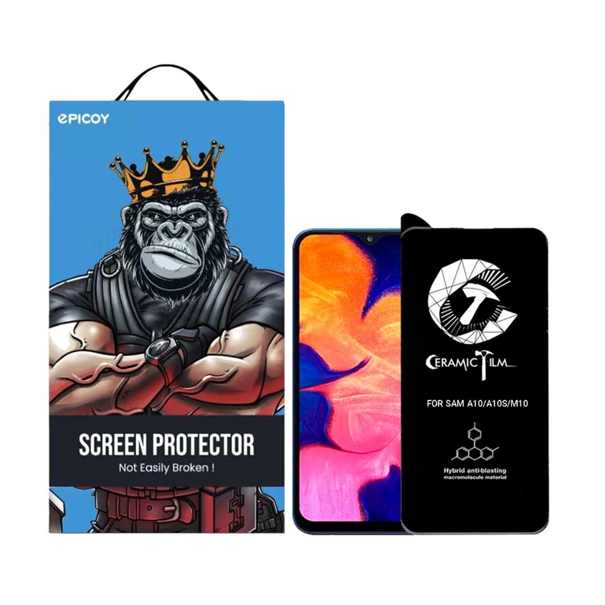 گلس گوشی سامسونگ گلکسی A10 /A10s /M10 اپیکوی مدل CR7 