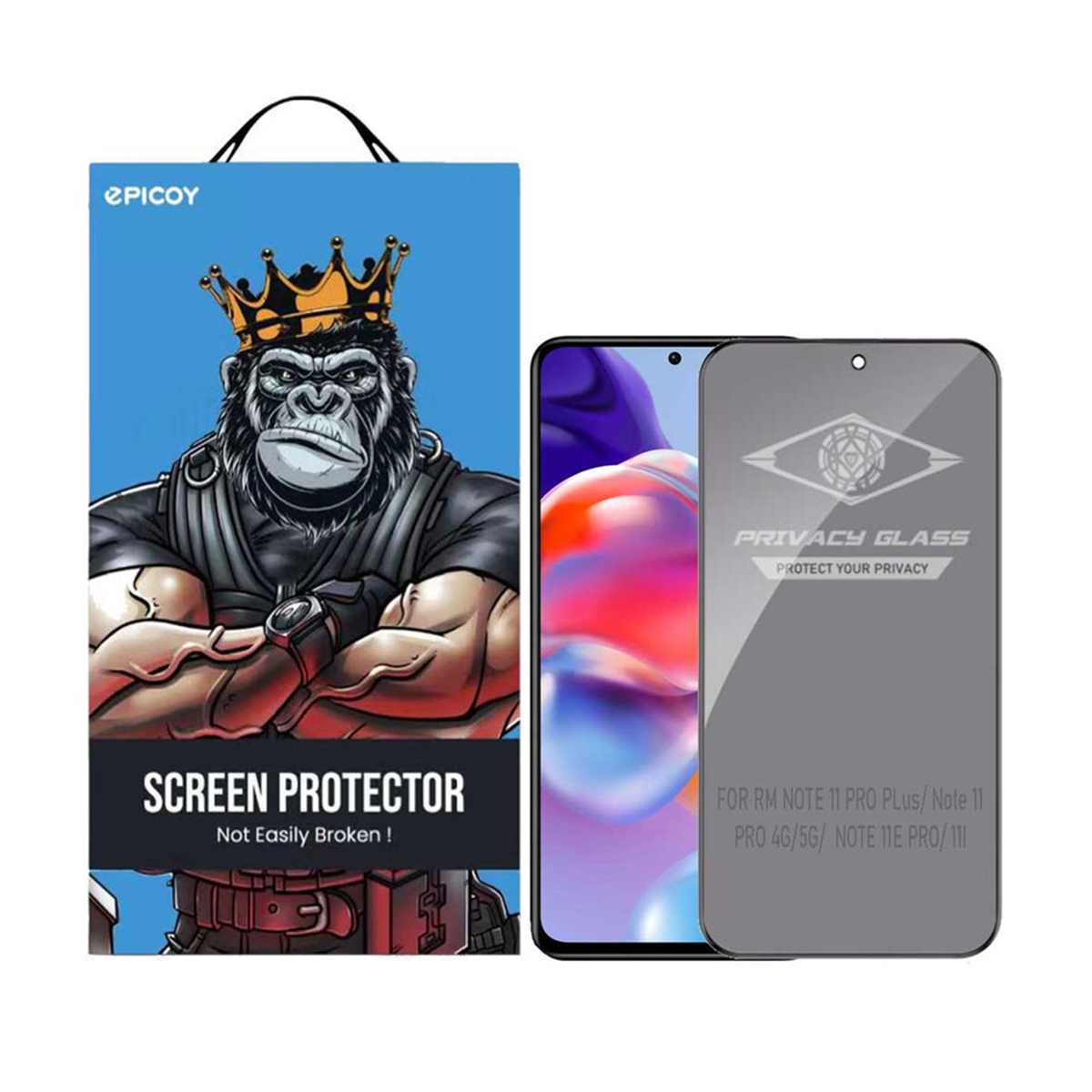 گلس گوشی شیائومی Redmi Note 11 Pro 4G /5G /Note 11 Pro Plus 5G /Note 11E Pro /11i اپیکوی مدل Pte