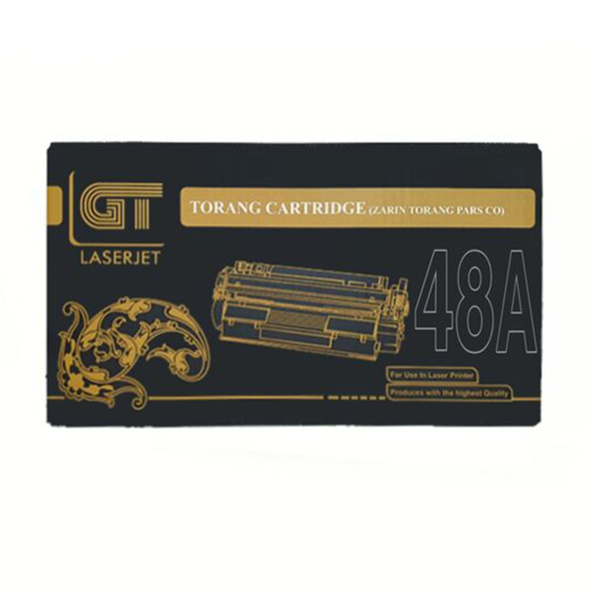 کارتریج جی تی طرح اچ پی 48A  مشکی