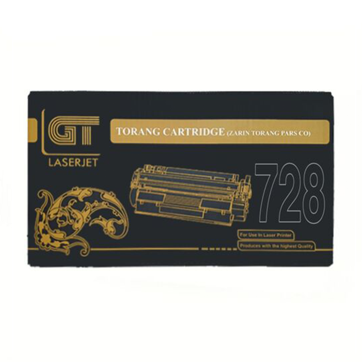 کارتریج جی تی طرح کانن 728 مشکی 