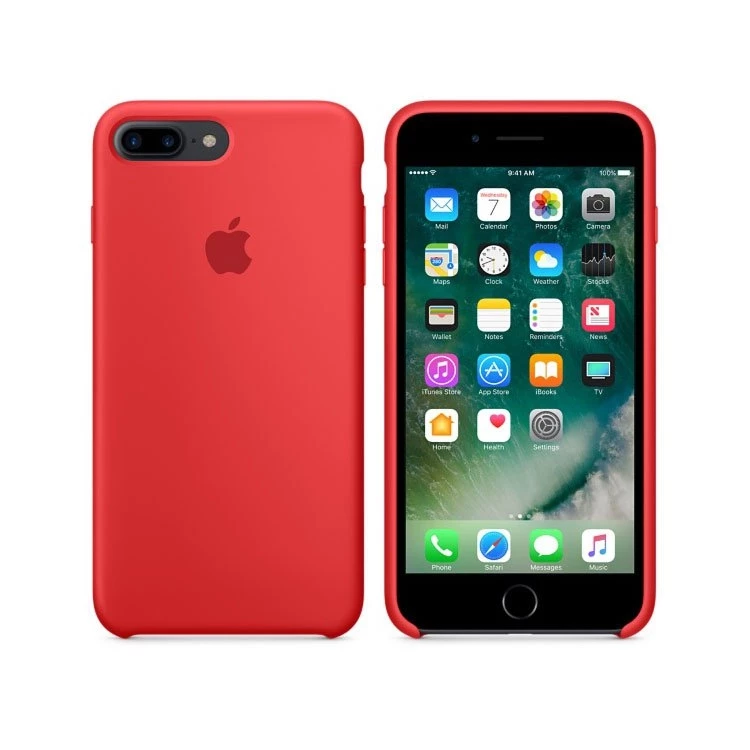 کاور سیلیکونی اوریجینال مناسب برای گوشی اپل iphone 8 Plus-مشکی