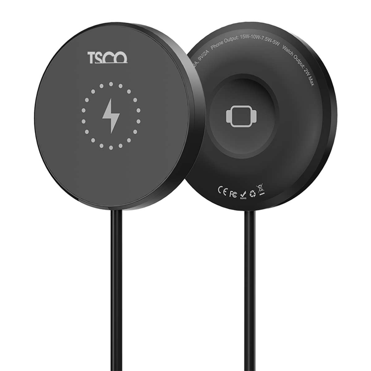 شارژر بی سیم تسکو TTW 100-سفید