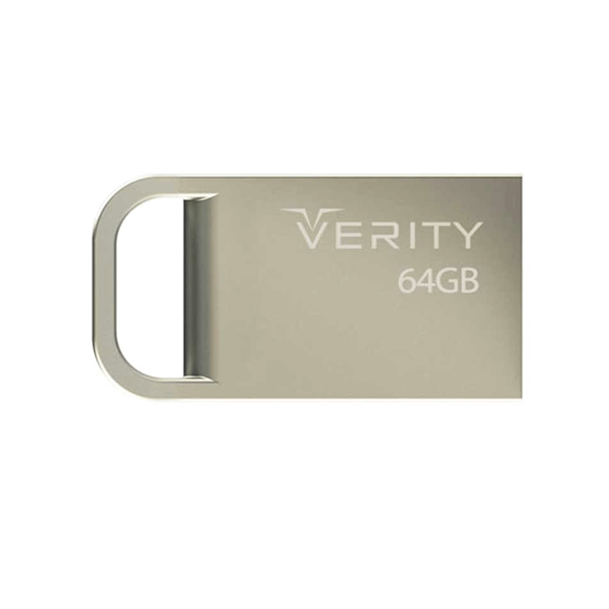 فلش مموری وریتی مدل V813 ظرفیت 64 گیگابایت-نقره‌ای