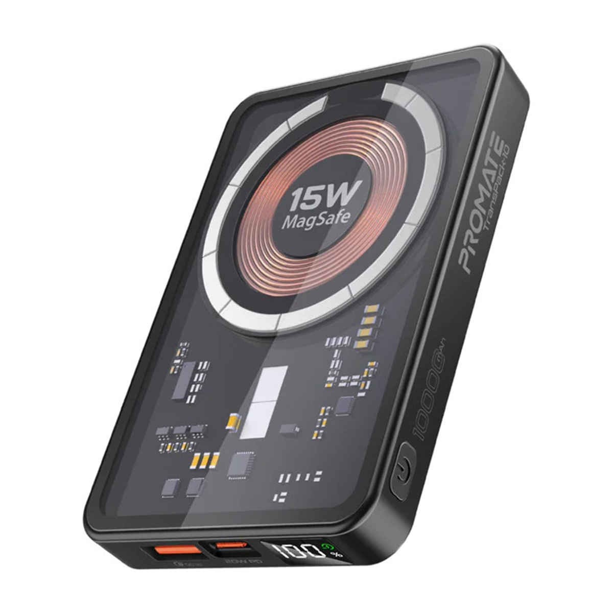 پاوربانک پرومیت مدل TransPack-10 ظرفیت 10000 میلی آمپر ساعت پاوربانک پرومیت مدل TransPack-10 ظرفیت 10000 میلی آمپر ساعت