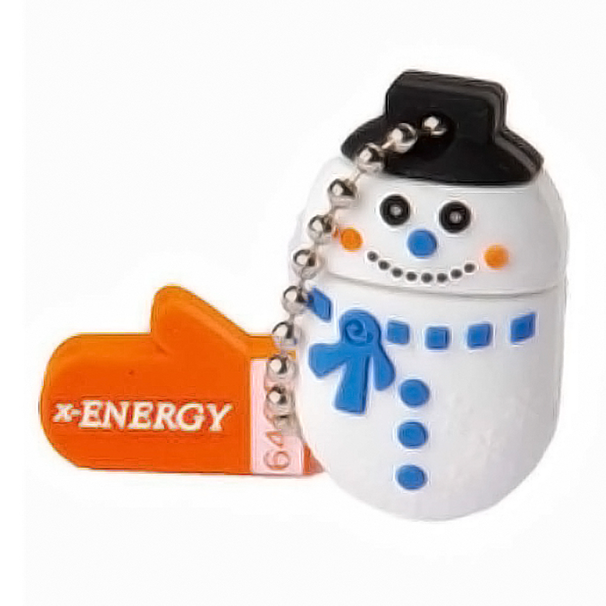 فلش مموری ایکس-انرژی مدل Snowman ظرفیت 64 گیگابایت-چند رنگ 