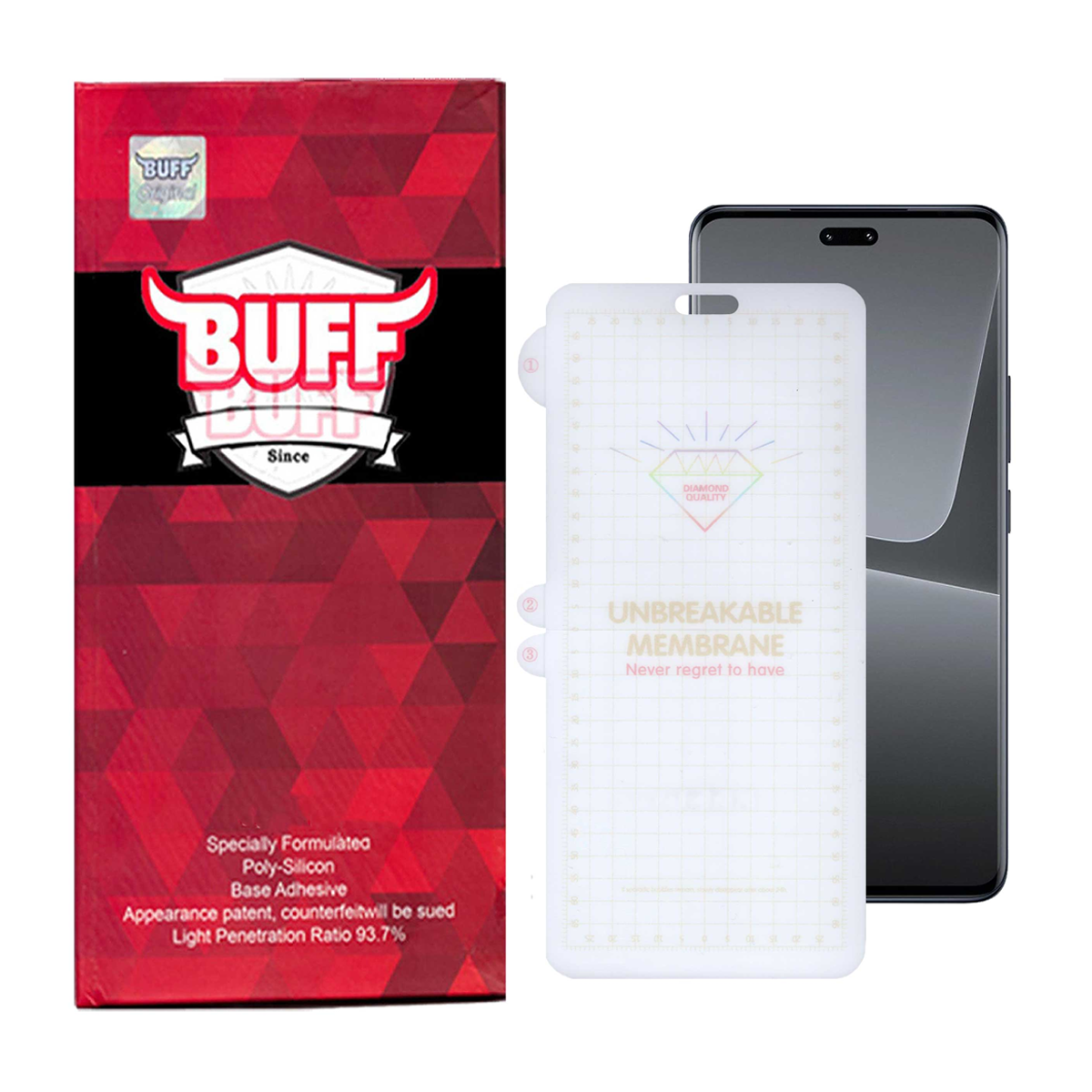 گلس گوشی شیائومی Xiaomi 13 Lite بوف مدل hydrogel-بی رنگ