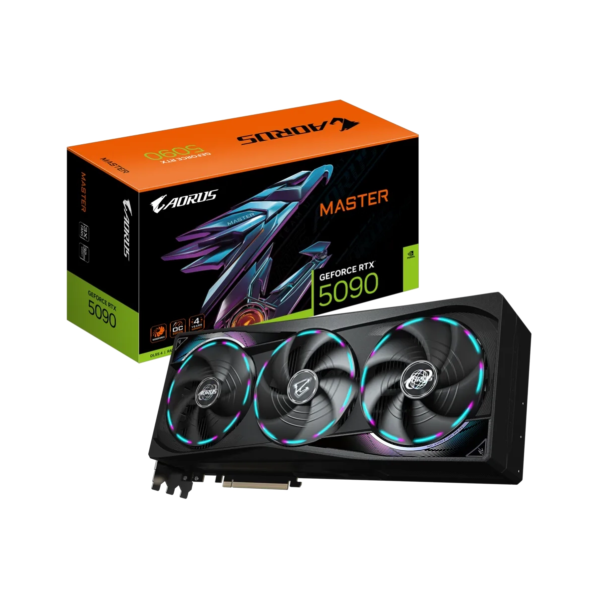 کارت گرافیک گیگابایت مدل AORUS GeForce RTX 5090 MASTER 32G