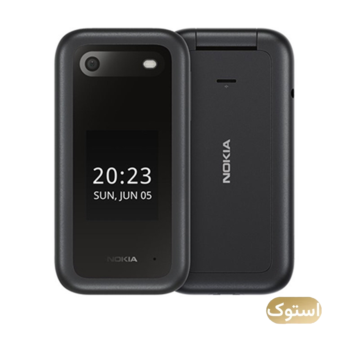 گوشی موبایل استوک Open Box - نوکیا مدل 2660 ظرفیت ۴۸ مگابایت رم ۱۲۸ مگابایت - قرمز