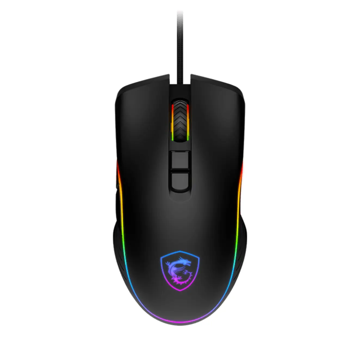 ماوس با سیم گیمینگ ام اس آی مدل FORGE GM300-مشکی