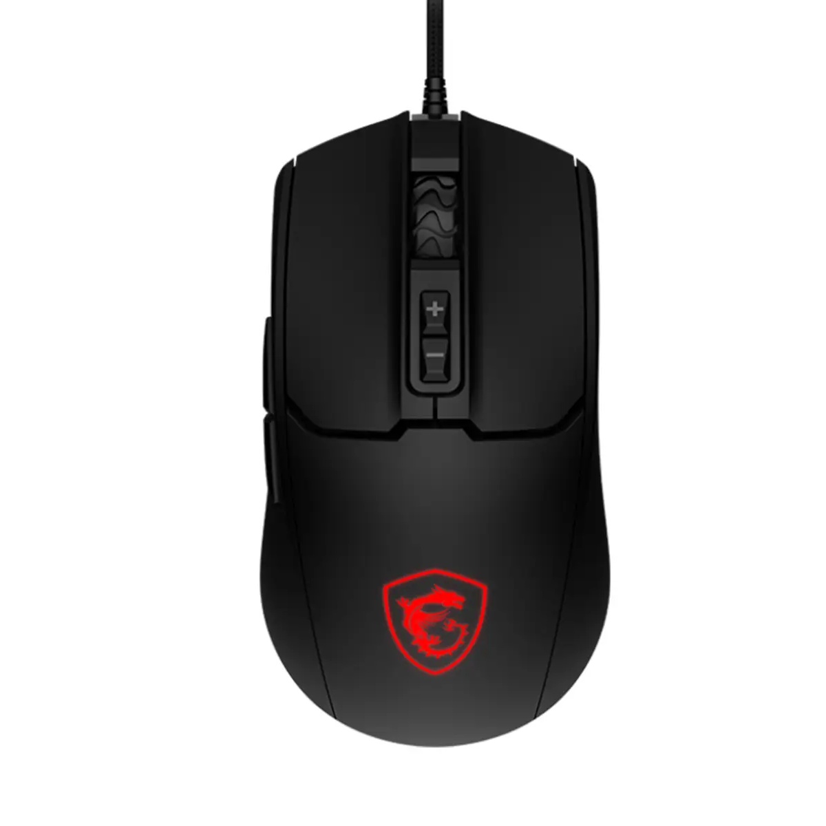 ماوس با سیم گیمینگ ام اس آی مدل FORGE GM100-مشکی