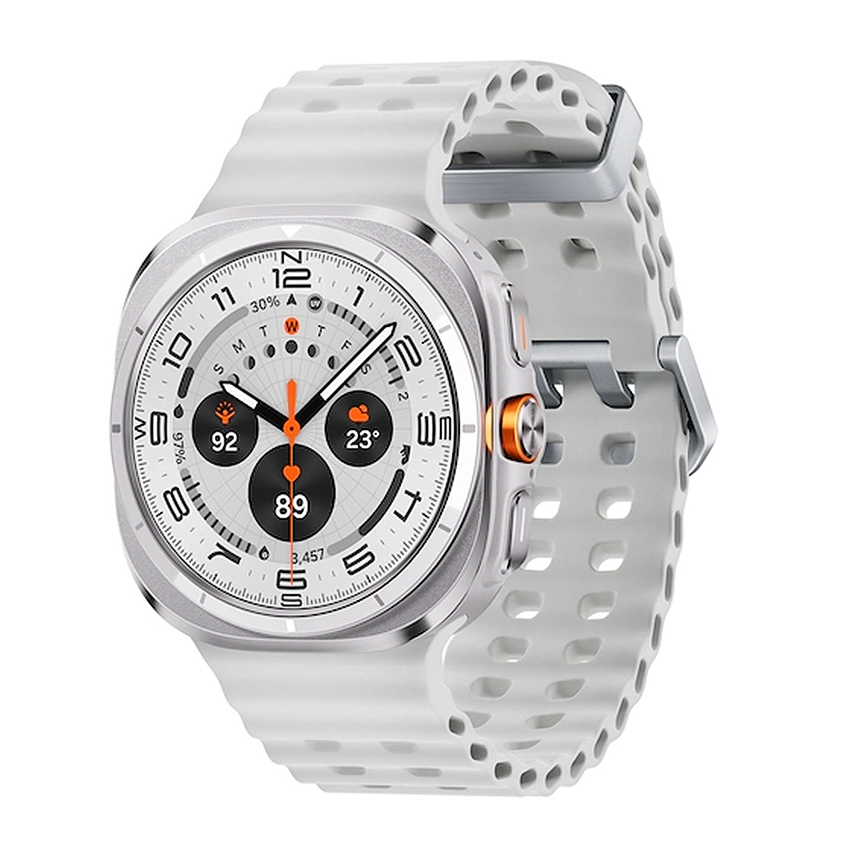 ساعت هوشمند سامسونگ مدل Galaxy Watch Ultra LTE 2025 (SM-L705) 47mm بند مارین ساعت هوشمند سامسونگ مدل Galaxy Watch Ultra LTE 2025 (SM-L705) 47mm بند مارین