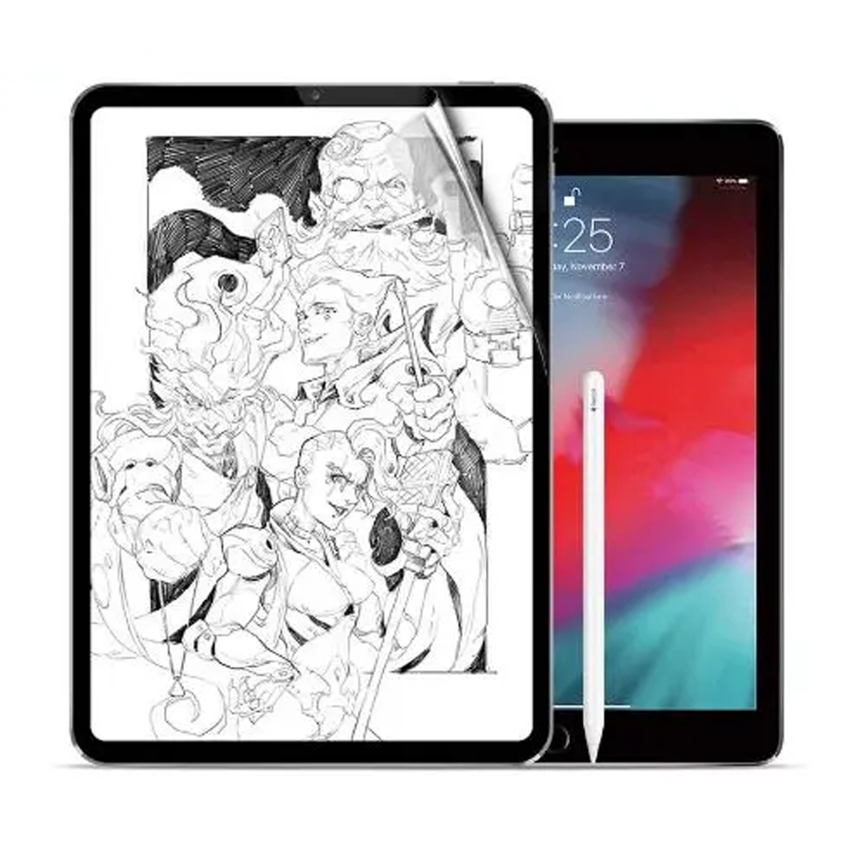 گلس تبلت اپل iPad Pro 12.9 2022 - 2021 - 2020 - 2019 - 2018 جی سی پال مدل PaperTech