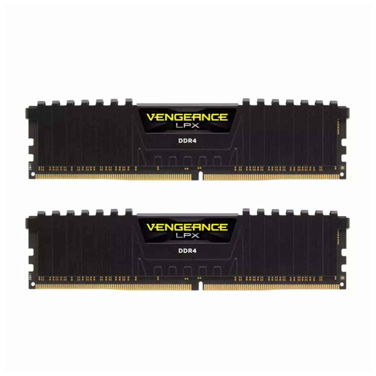 رم کامپیوتر DDR4 دو کاناله 3200 مگاهرتز CL16 کورسیر مدل VENGEANCE LPX ظرفیت 16 گیگابایت-مشکی