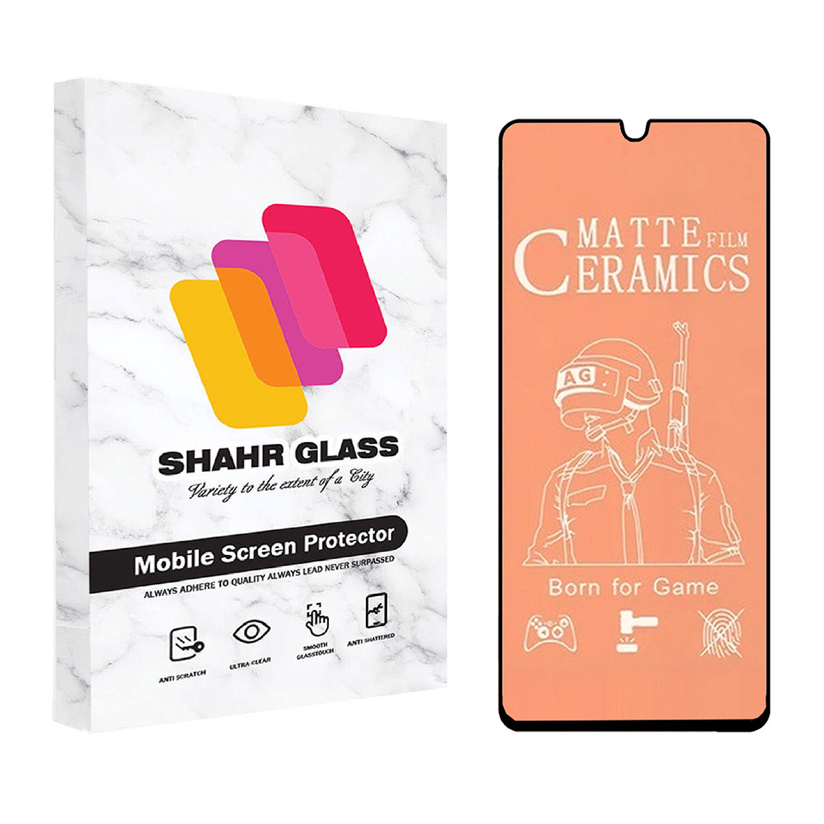 محافظ صفحه نمایش گوشی سامسونگ Galaxy A32 سرامیکی مات شهر گلس مدل CMT 