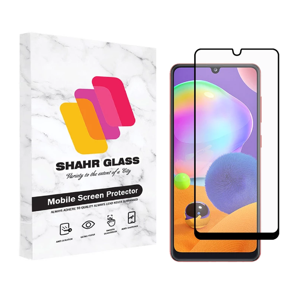 محافظ صفحه نمایش گوشی سامسونگ Galaxy A32 4G شهر گلس سرامیکی مدل CMT 