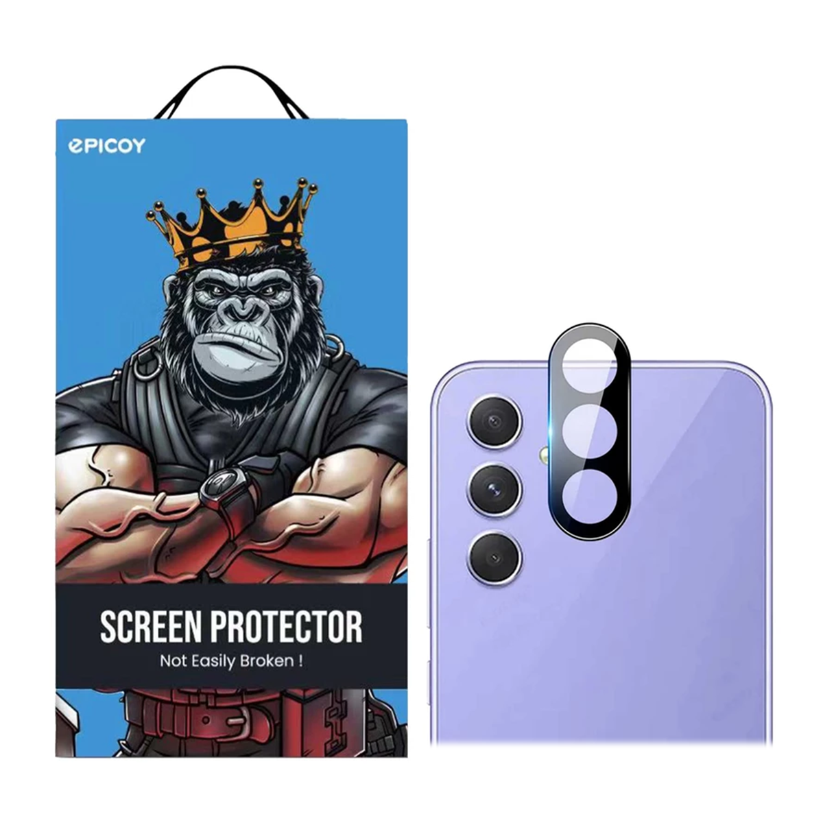 محافظ لنز دوربین گوشی سامسونگ Galaxy A34 اپیکوی مدل 3D-Power