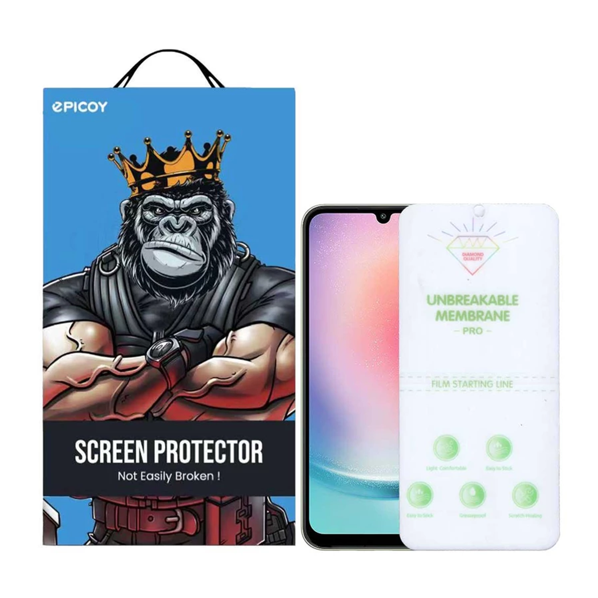 گلس گوشی سامسونگ Galaxy A24 4G اپیکوی مدل Hydrogel