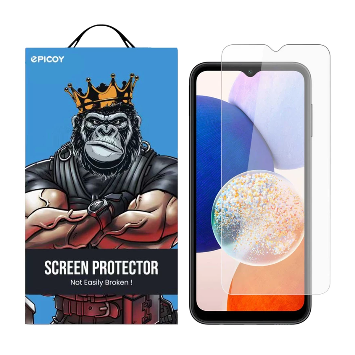 گلس گوشی سامسونگ Galaxy A14 اپیکوی مدل Clear Pro-بی رنگ شفاف