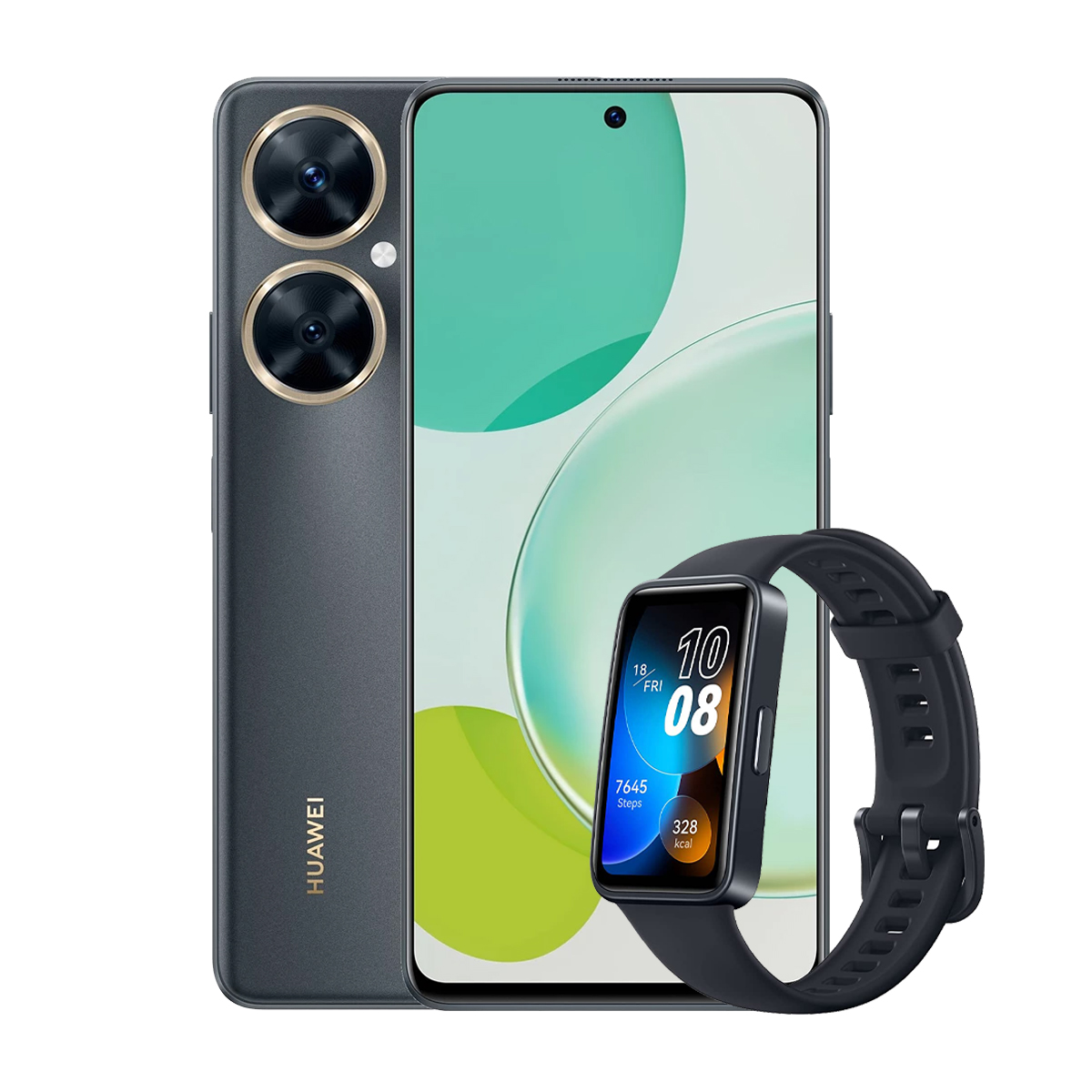 گوشی موبايل هواوی مدل Nova 11i ظرفیت 128 گیگابایت رم 8 گیگابایت به همراه مچ بند هوشمند هواوی مدل Band 8