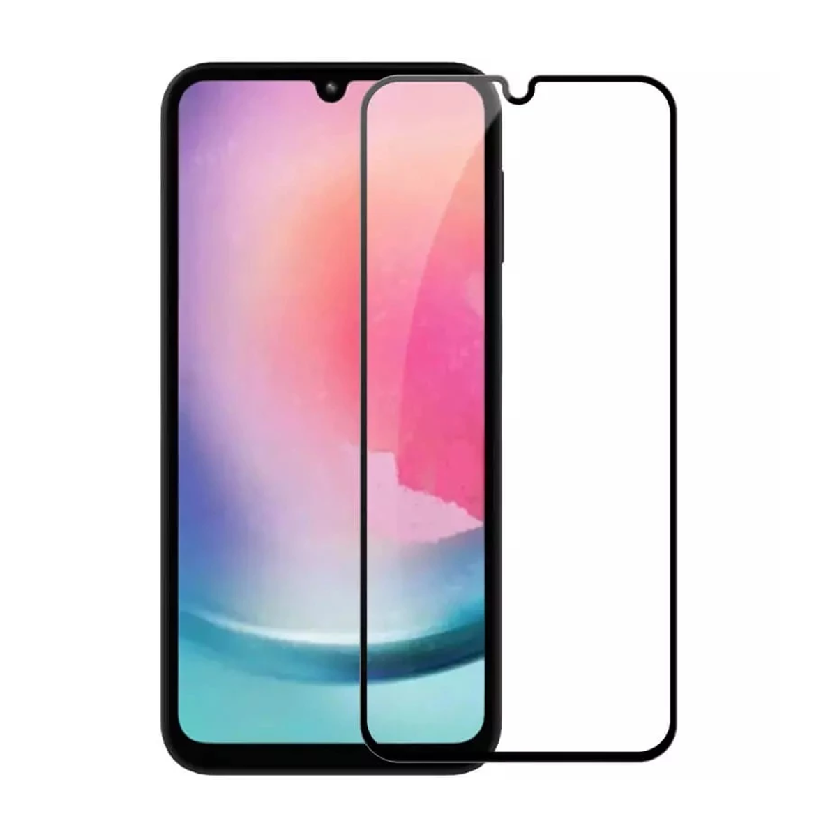 گلس گوشی سامسونگ Galaxy A24 4G نیلکین مدل CP PLUS Pro-مشکی