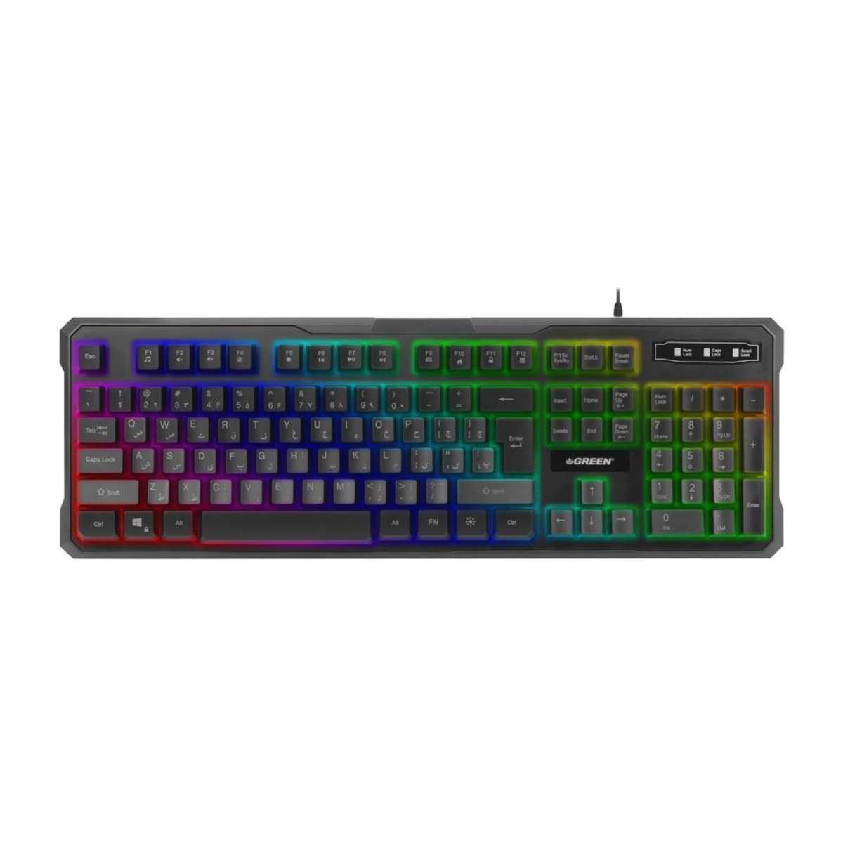 کیبورد گیمینگ گرین مدل GK601-RGB