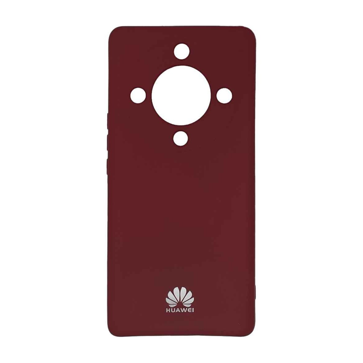 کاور گوشی آنر X9a مدل محافظ لنزدار سیلیکونی-قرمز