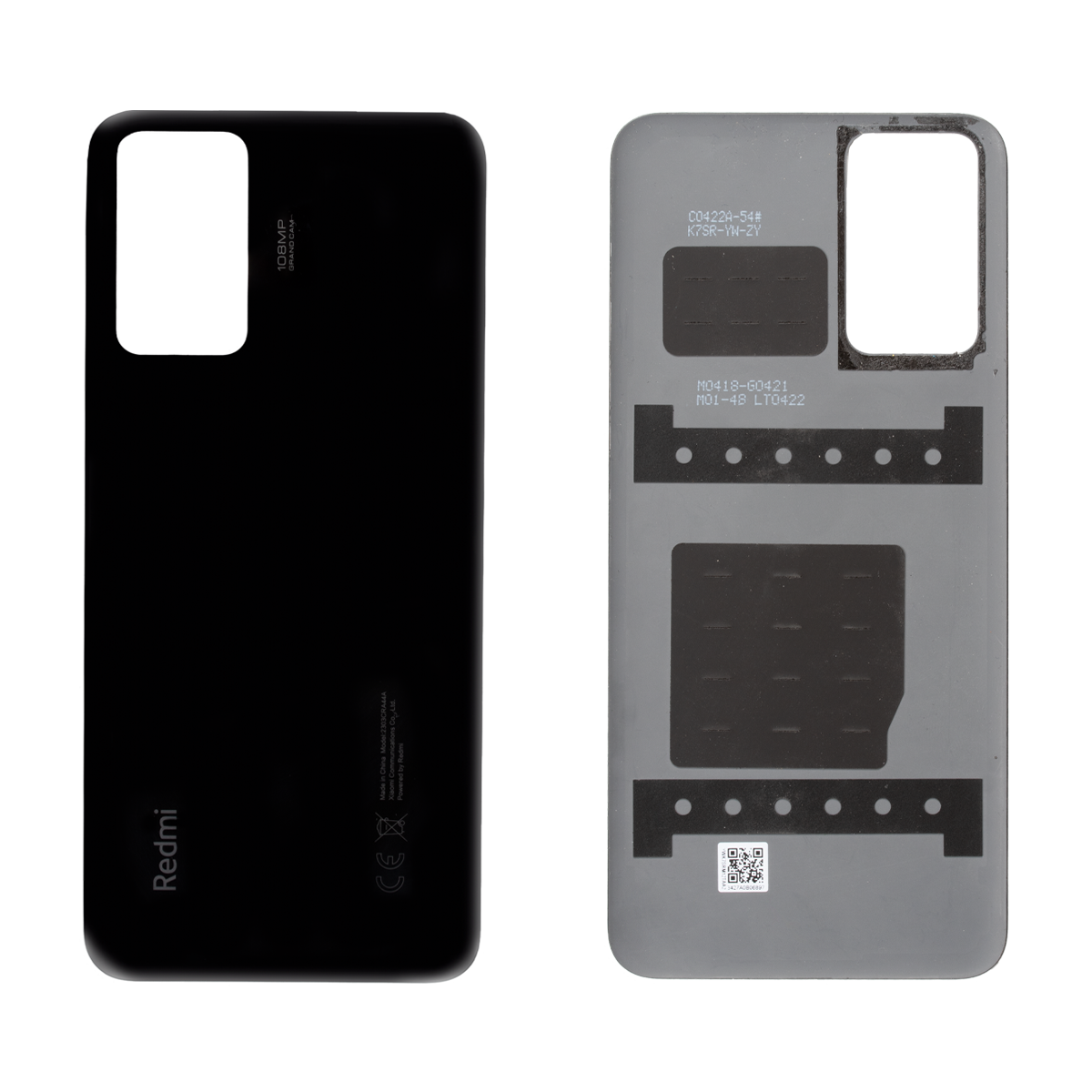 درب پشت گوشی شیائومی Redmi Note 12S 4G-مشکی