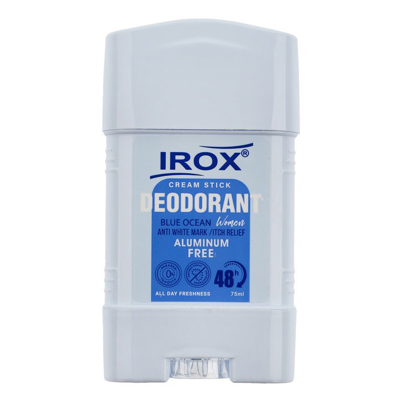 دئودورانت زنانه ایروکس مدل BLUE OCEAN حجم 75 میلی لیتر