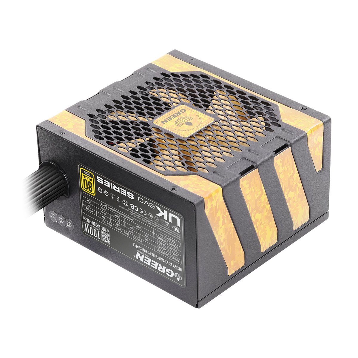 پاور کامپیوتر گرین مدل GP700A-UK EVO-مشکی