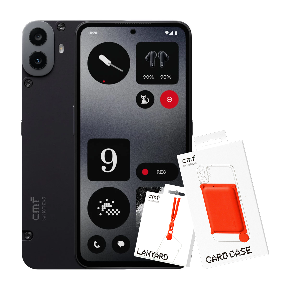 گوشی موبايل ناتینگ مدل CMF Phone 1 ظرفیت 128 گیگابایت رم 8 گیگابایت به همراه هدیه کیف کارت CMF و بند آویز CMF