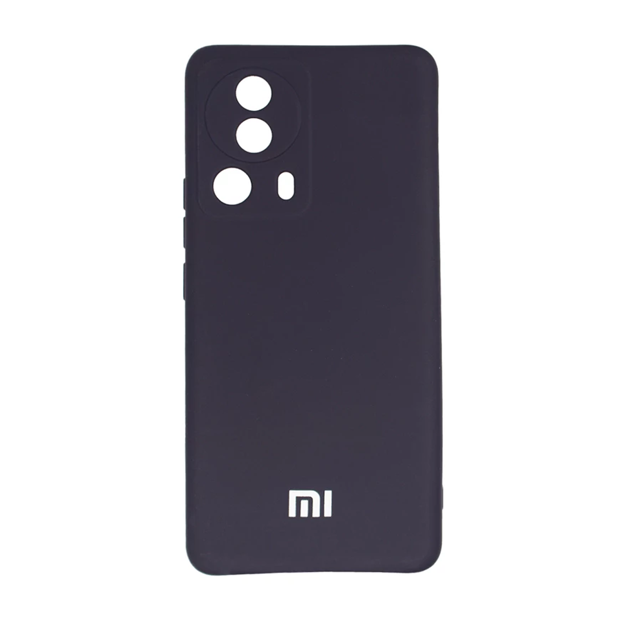 کاور گوشی شیائومی 13Lite مدل محافظ لنزدار سیلیکونی-زرشکی