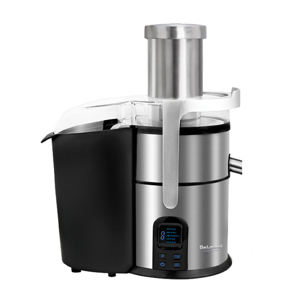 آبمیوه گیری دلمونتی مدل DL 720-نقره‌ای