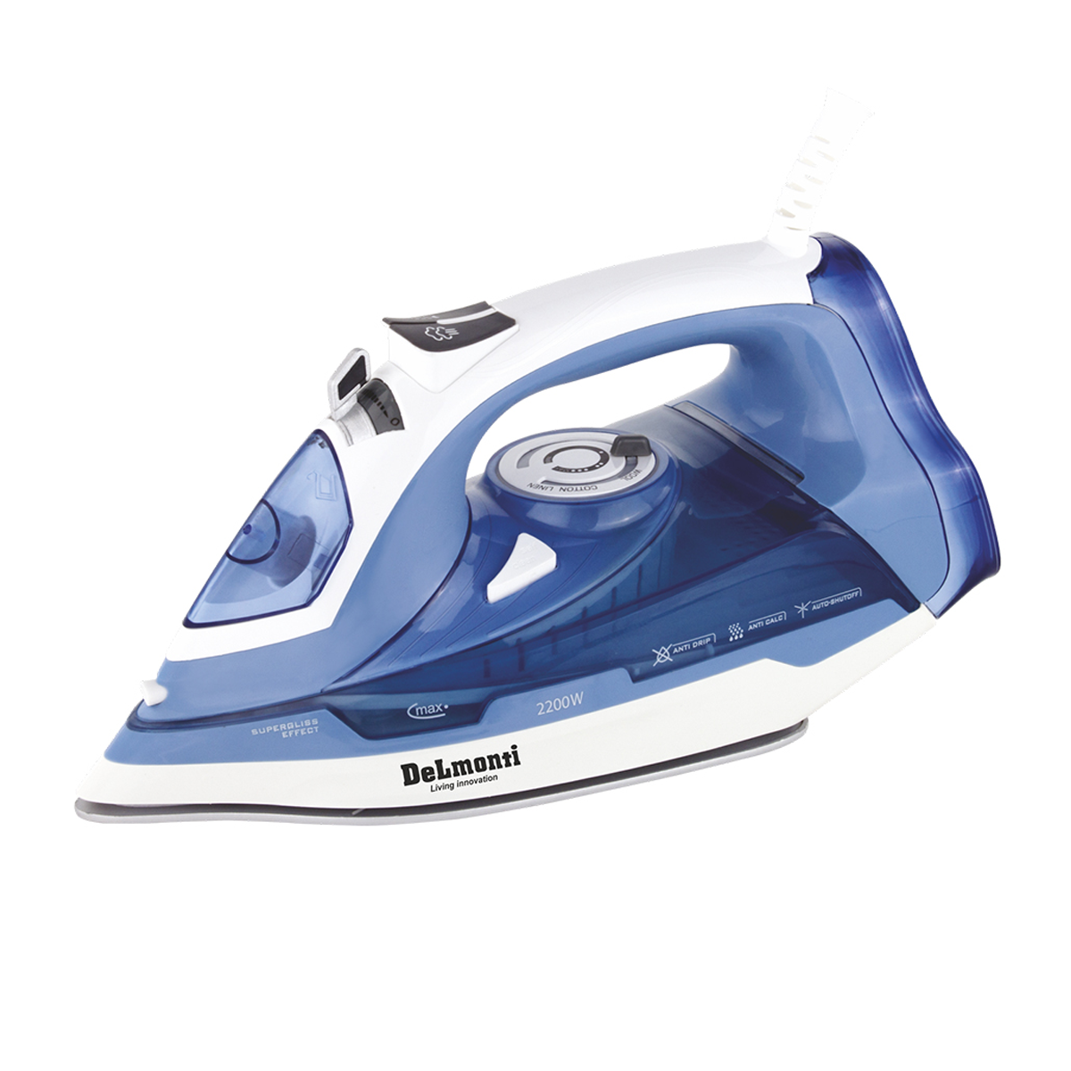 اتو بخار دلمونتی مدل DL 965-آبی