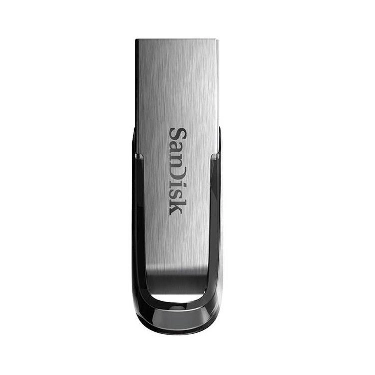  فلش مموری سن دیسک مدل Ultra Flair CZ73 ظرفیت 128 گیگابایت-نقره‌ای