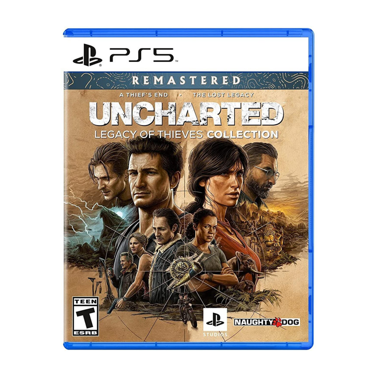 بازی Uncharted Legacy of Thieves Collection برای PS5-مشکی
