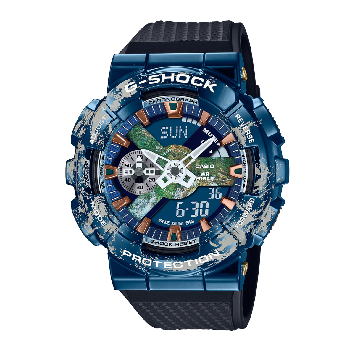 ساعت کاسیو مردانه مدل GM-110EARTH-1A