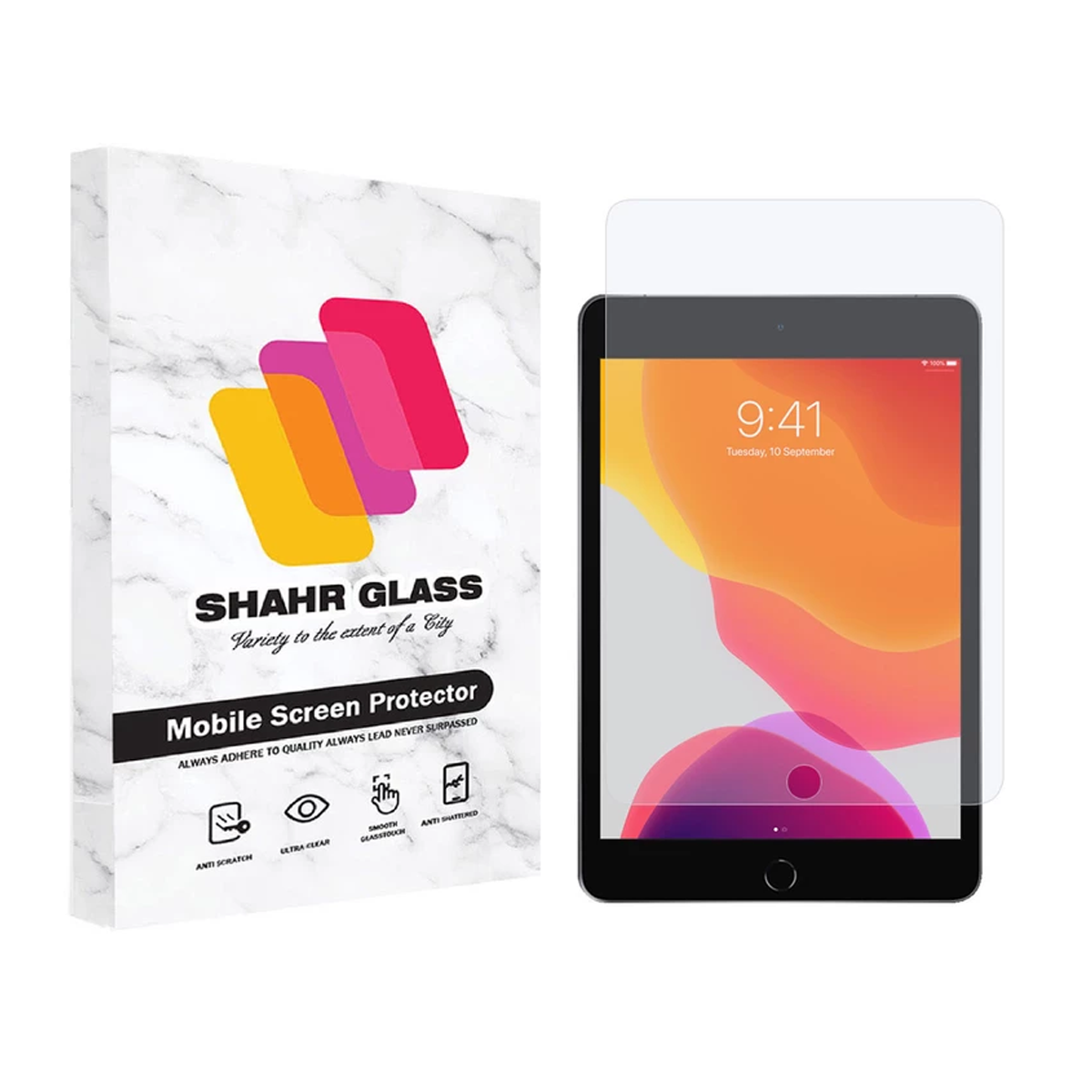 گلس تبلت اپل iPad Mini 1 شهر گلس مدل UCCT3 -بی رنگ شفاف