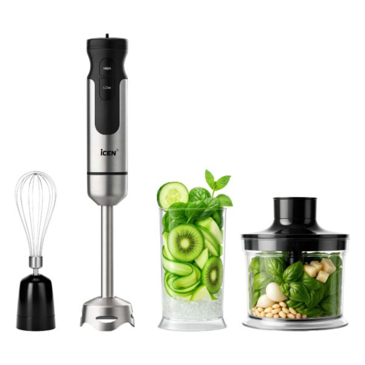 گوشت کوب برقی آیسن مدل  IE-B334-مشکی