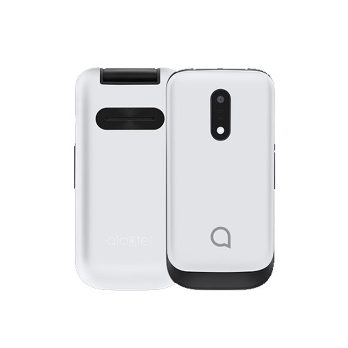 گوشی موبایل آلکاتل مدل 2057 FA دو سیم‌ کارت-سفید