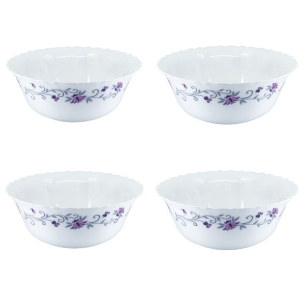 کاسه سالاد پارس اپال مدل 124 درجه یک بسته 4 عددی